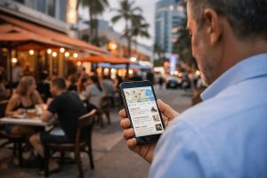 A verified Google Business Profile shows correct restaurant hours and location for local customers.